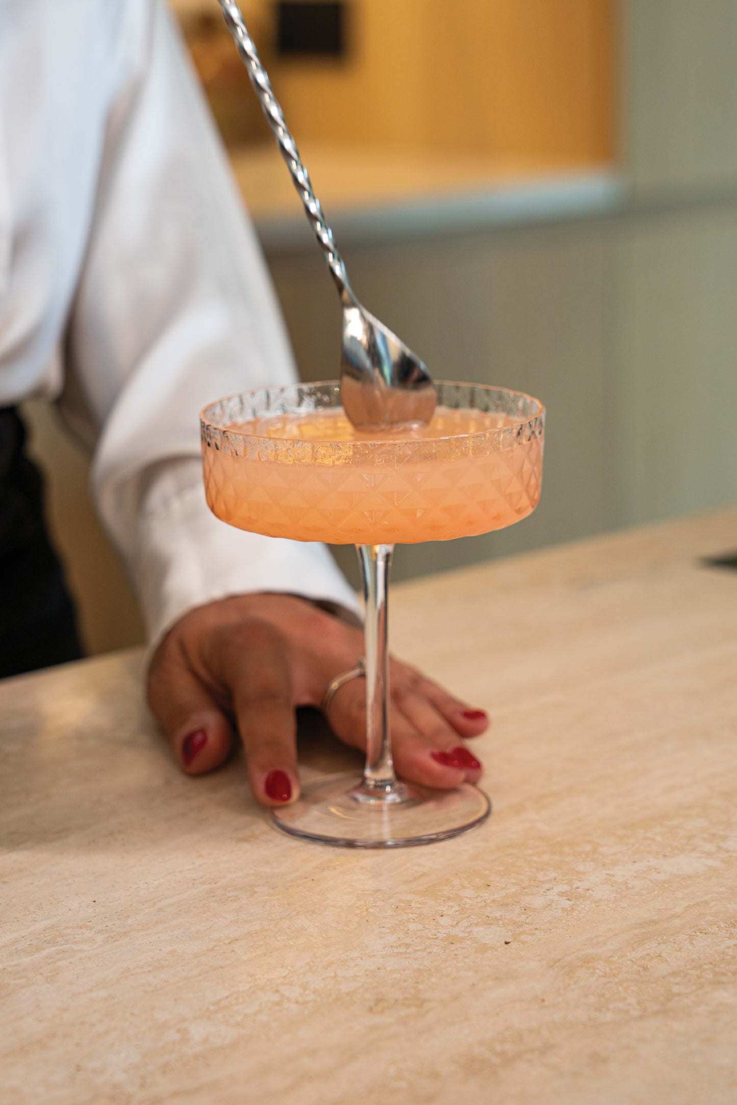 Veneziano Mixology Champagne Goblet - Zafferano