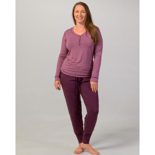 Bamboo Long Sleeved Pyjama Top