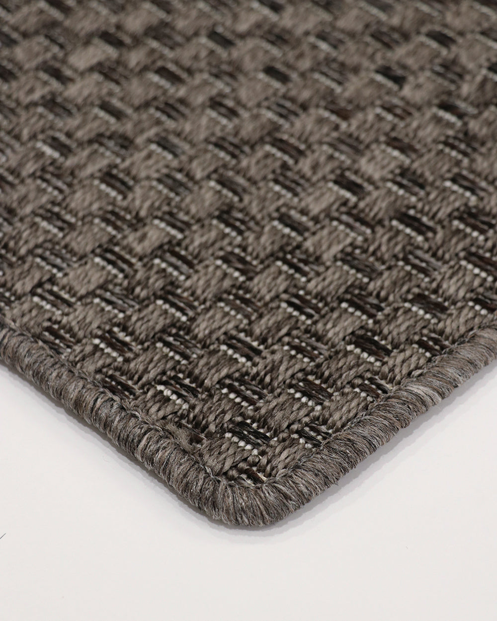 Flax Floor Outdoor Rug Charcoal - 200x290cm