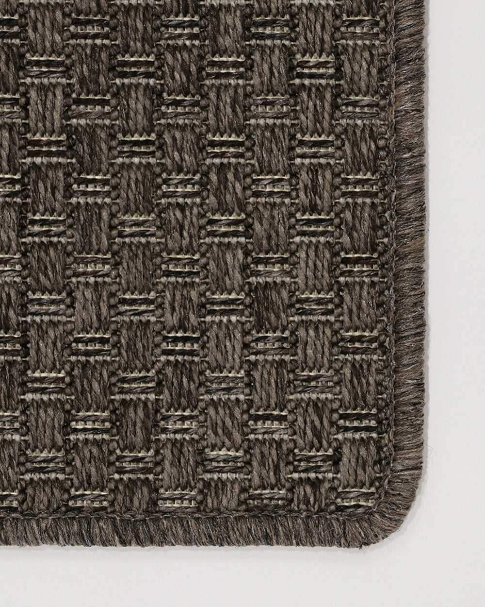 Flax Floor Outdoor Rug Charcoal - 200x290cm
