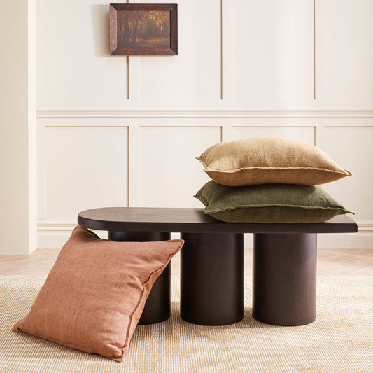 Flaxmill Linen Cushion - multiple colours