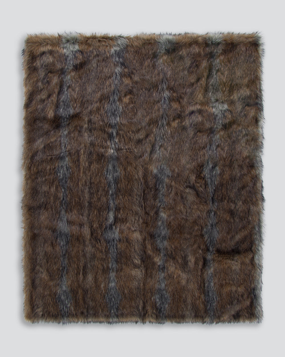 Luxury Imitation Fur Throw - Golden Jackal