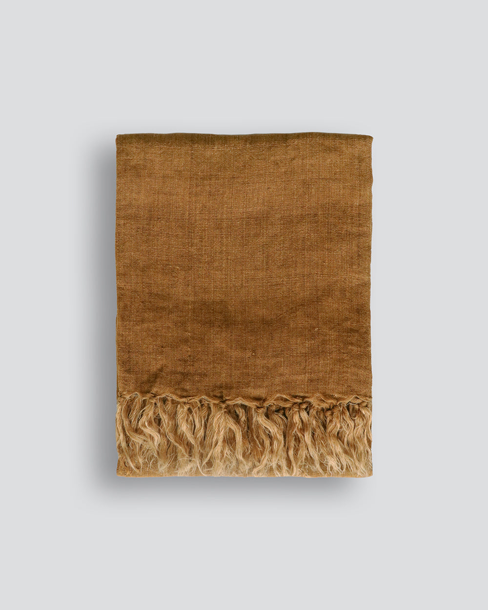 Indira Linen Throw - French Navy