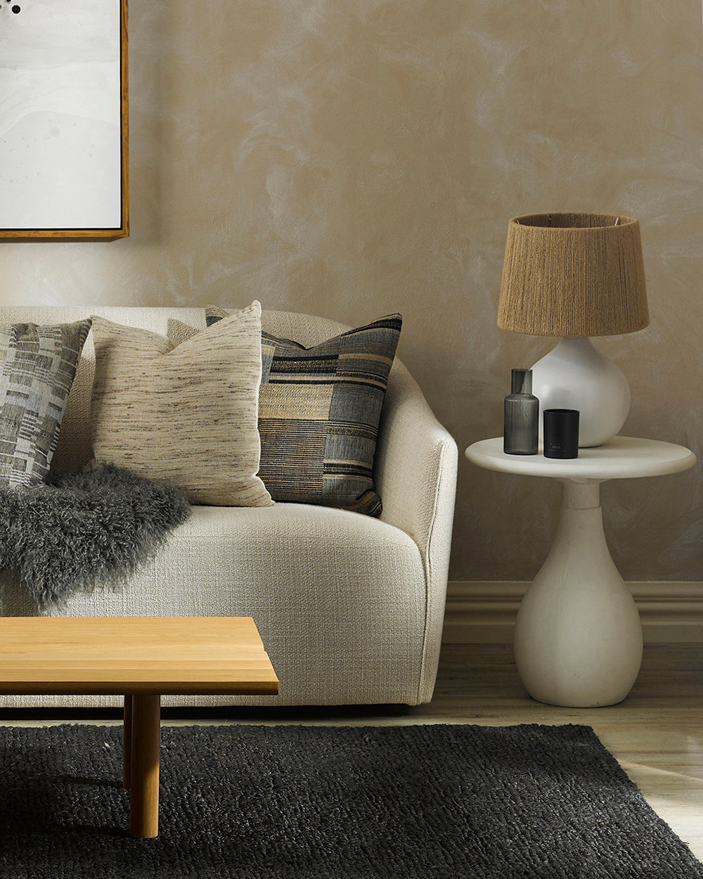 Kentucky Cushion - Silk & Wool Poly Inner