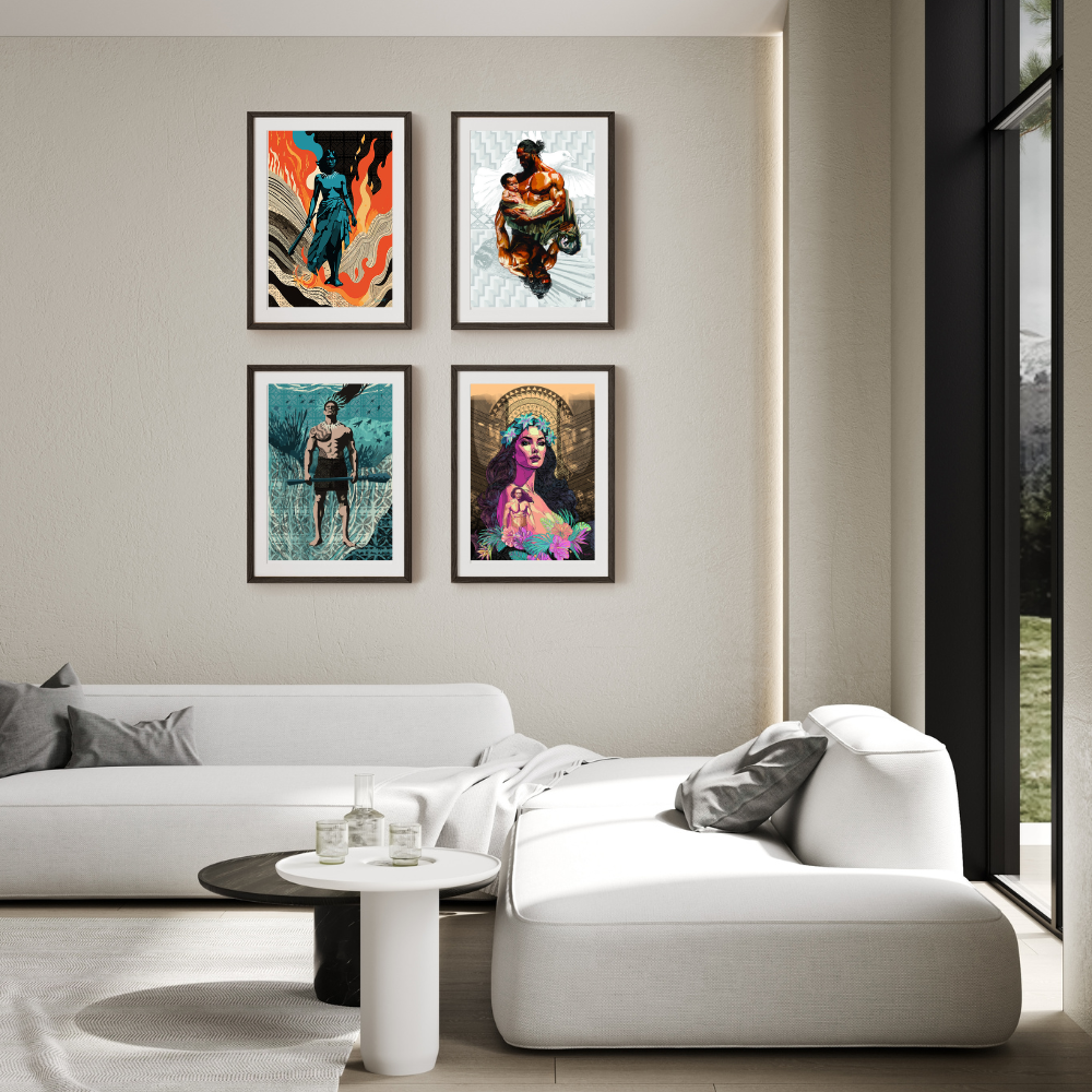 Matua Ora Art Print - Darcy Solia