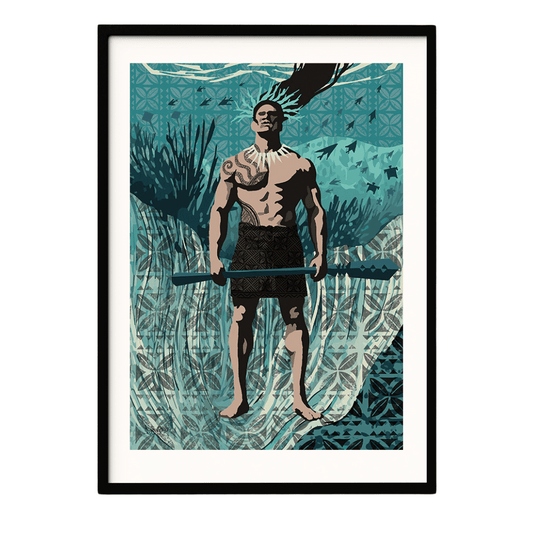 Tagaloa Art Print - Darcy Solia