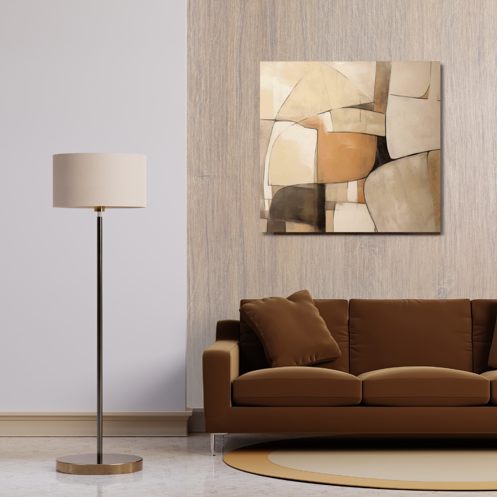 Formscape of Neutral II Art Print
