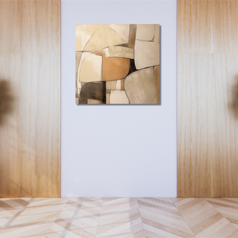 Formscape of Neutral II Art Print