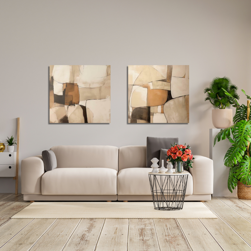 Formscape of Neutral I Art Print