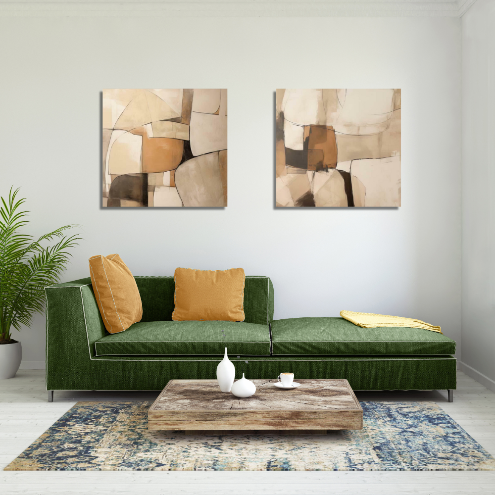 Formscape of Neutral I Art Print