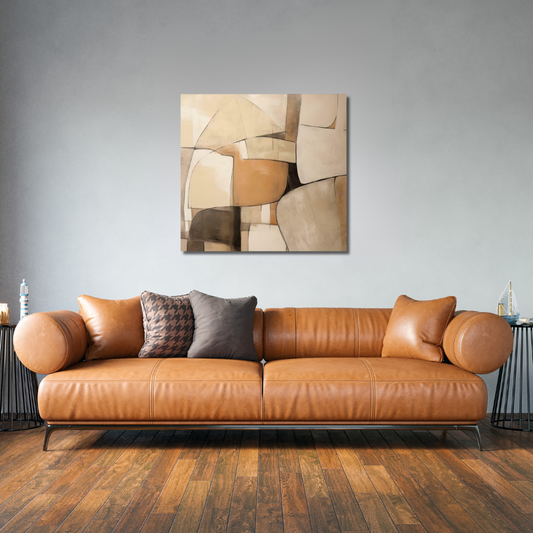 Formscape of Neutral II Art Print