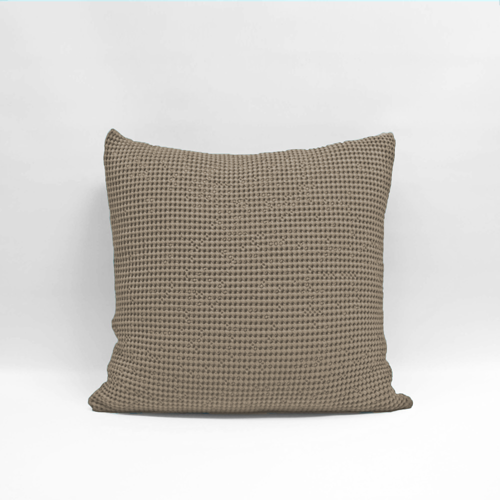 Bliss Stonewashed Cotton Waffle Euro Pillow
