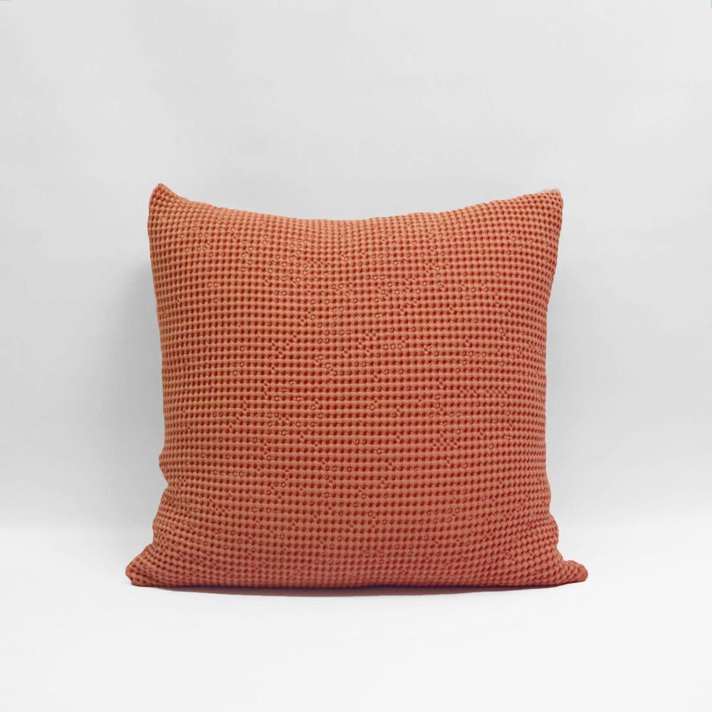 Bliss Stonewashed Cotton Waffle Euro Pillow