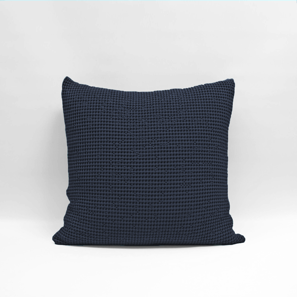 Bliss Stonewashed Cotton Waffle Euro Pillow