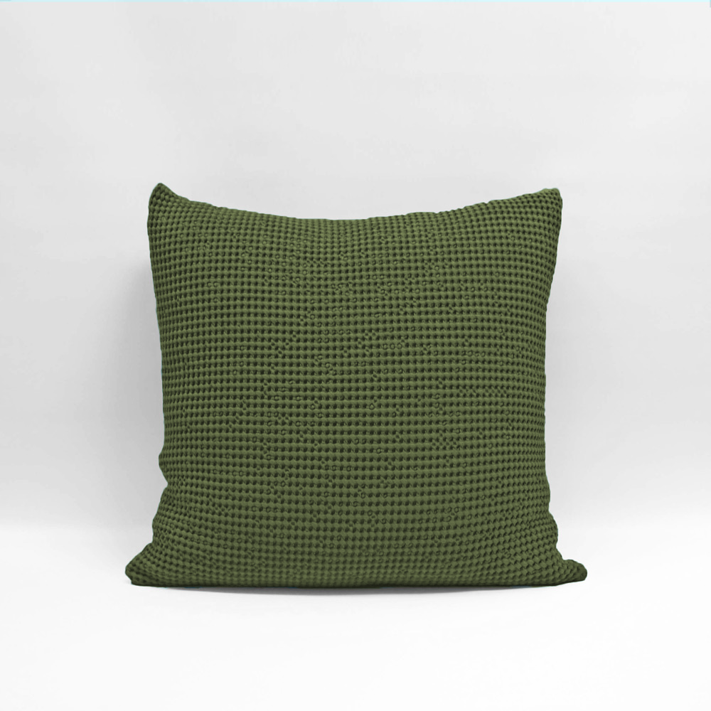 Bliss Stonewashed Cotton Waffle Euro Pillow