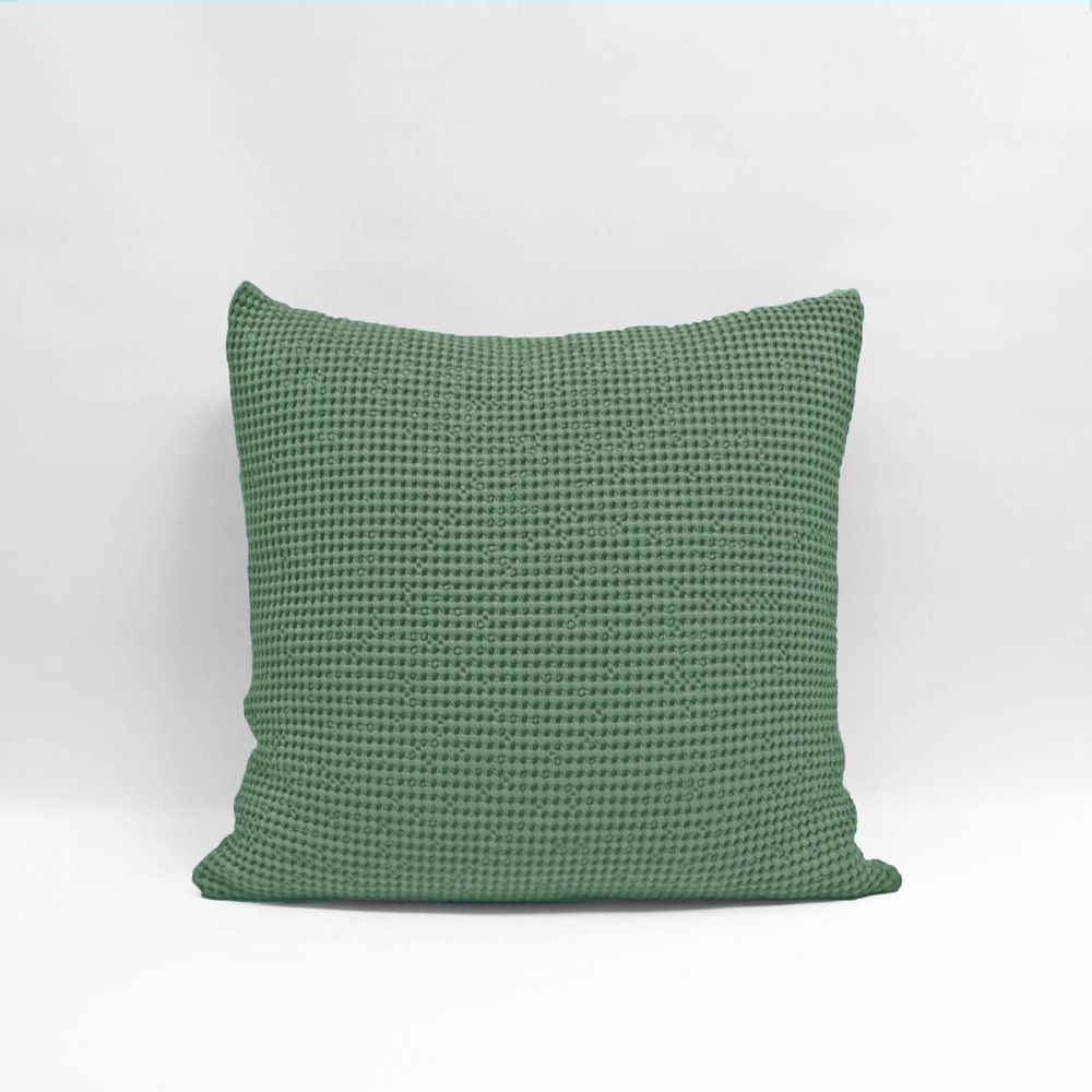Bliss Stonewashed Cotton Waffle Euro Pillow