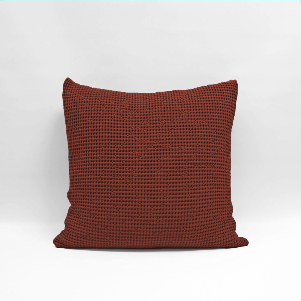 Bliss Stonewashed Cotton Waffle Euro Pillow