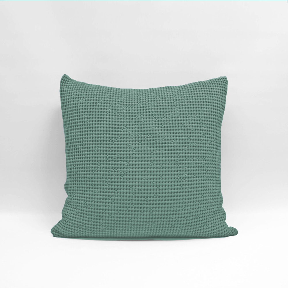 Bliss Stonewashed Cotton Waffle Euro Pillow