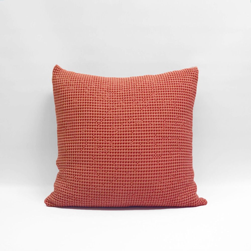 Bliss Stonewashed Cotton Waffle Euro Pillow