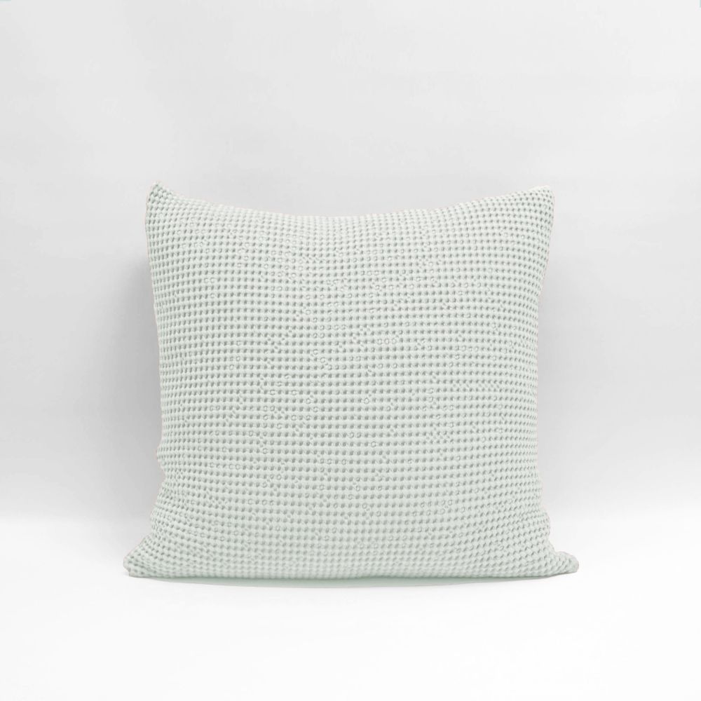 Bliss Stonewashed Cotton Waffle Euro Pillow