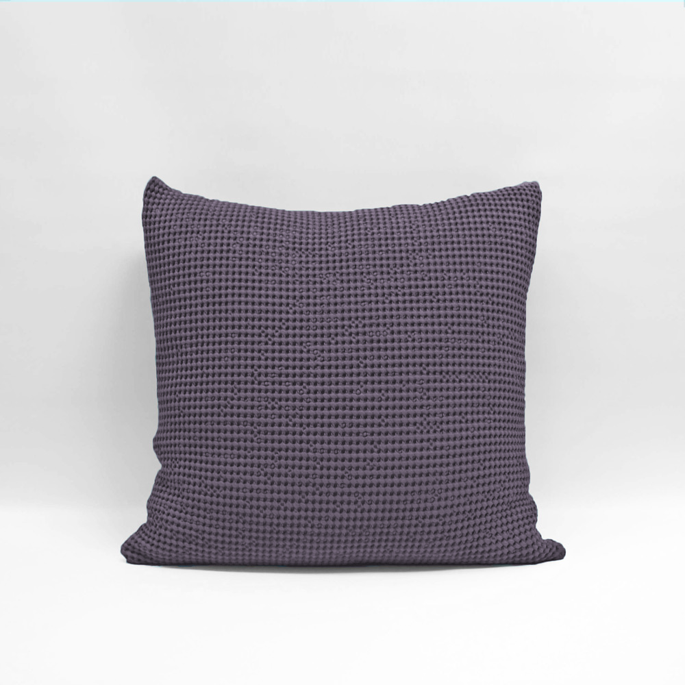 Bliss Stonewashed Cotton Waffle Euro Pillow