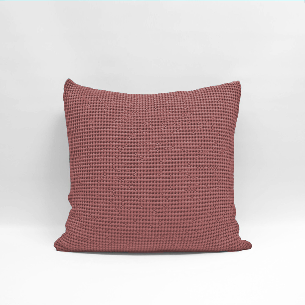 Bliss Stonewashed Cotton Waffle Euro Pillow