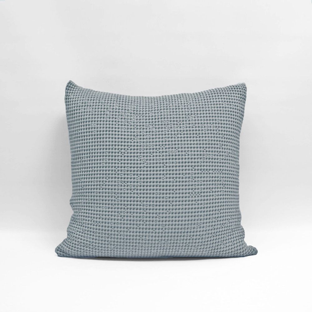 Bliss Stonewashed Cotton Waffle Euro Pillow