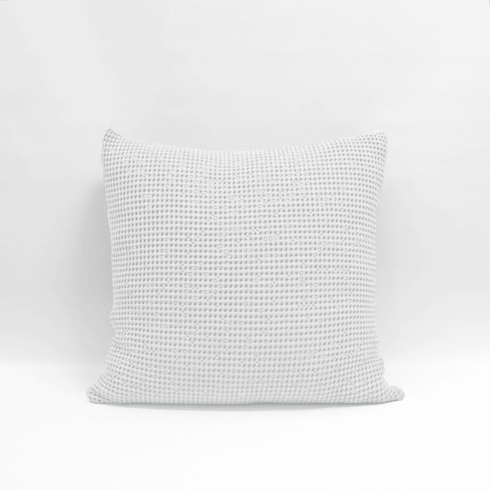 Bliss Stonewashed Cotton Waffle Euro Pillow