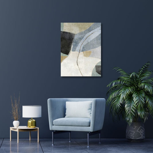 Blue Canyon 2 Art Print - Suzanne Nicoll