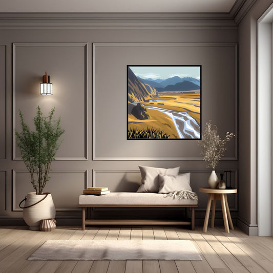 Molesworth River Art Print - Ira Mitchell