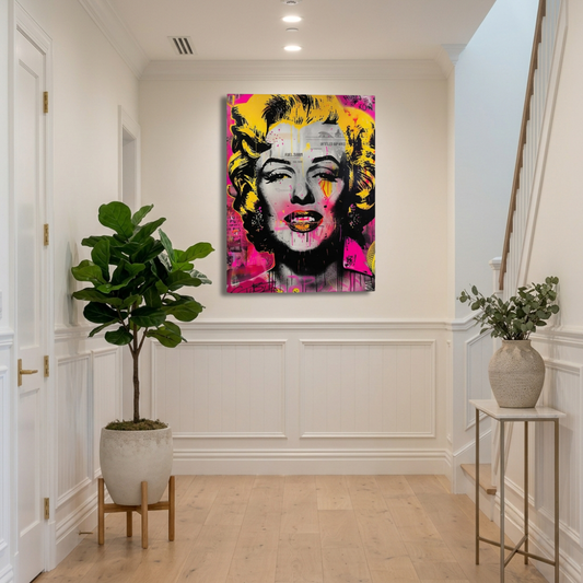 Marilyn Monroe Vibrant Pop Art