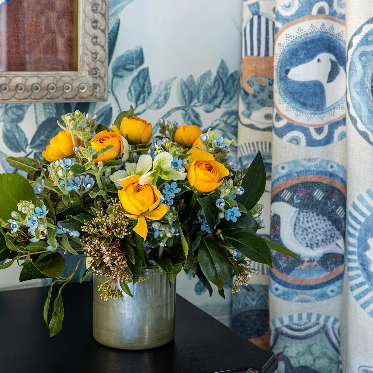 Robina's Dinner Party Fabric - GP&J Baker