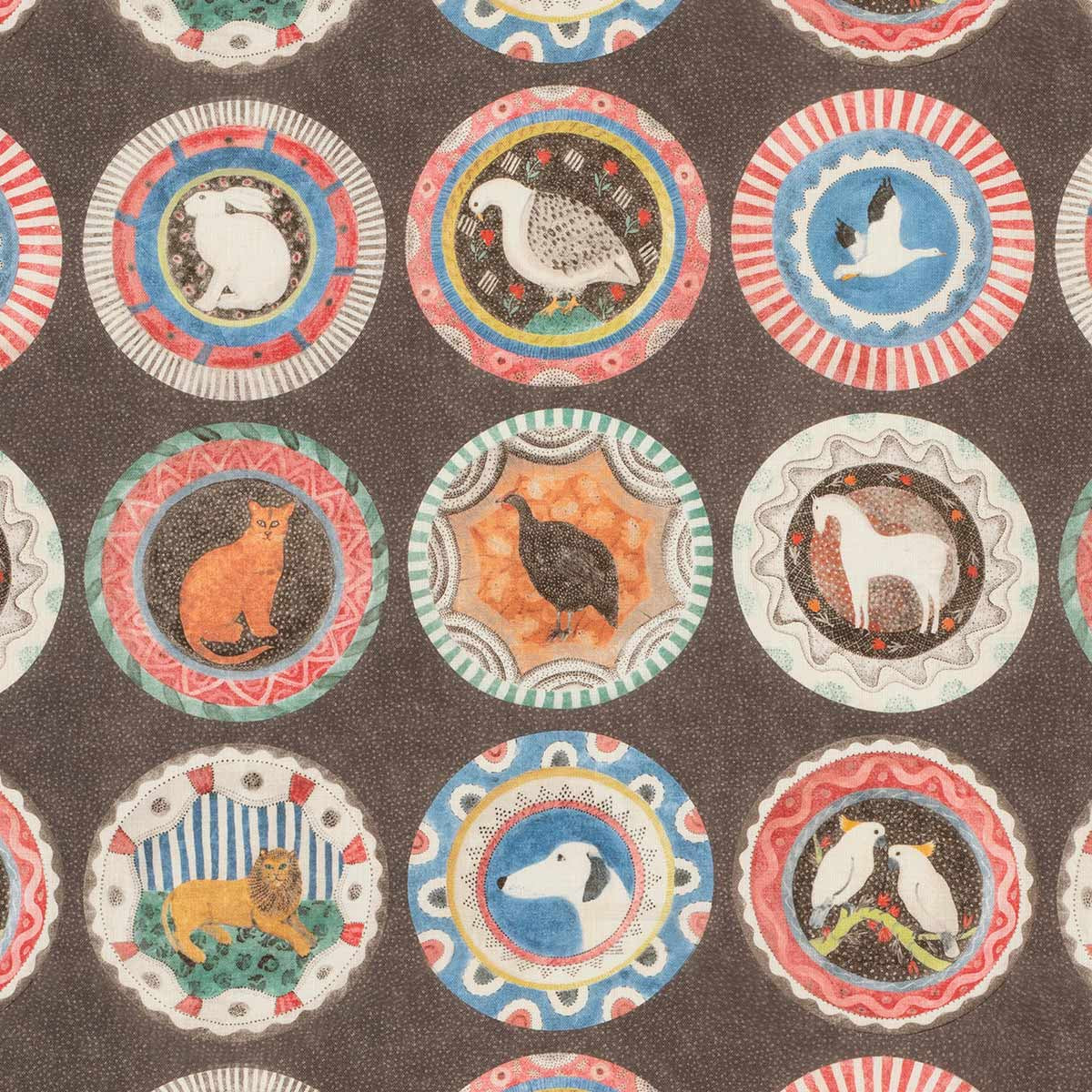 Robina's Dinner Party Fabric - GP&J Baker