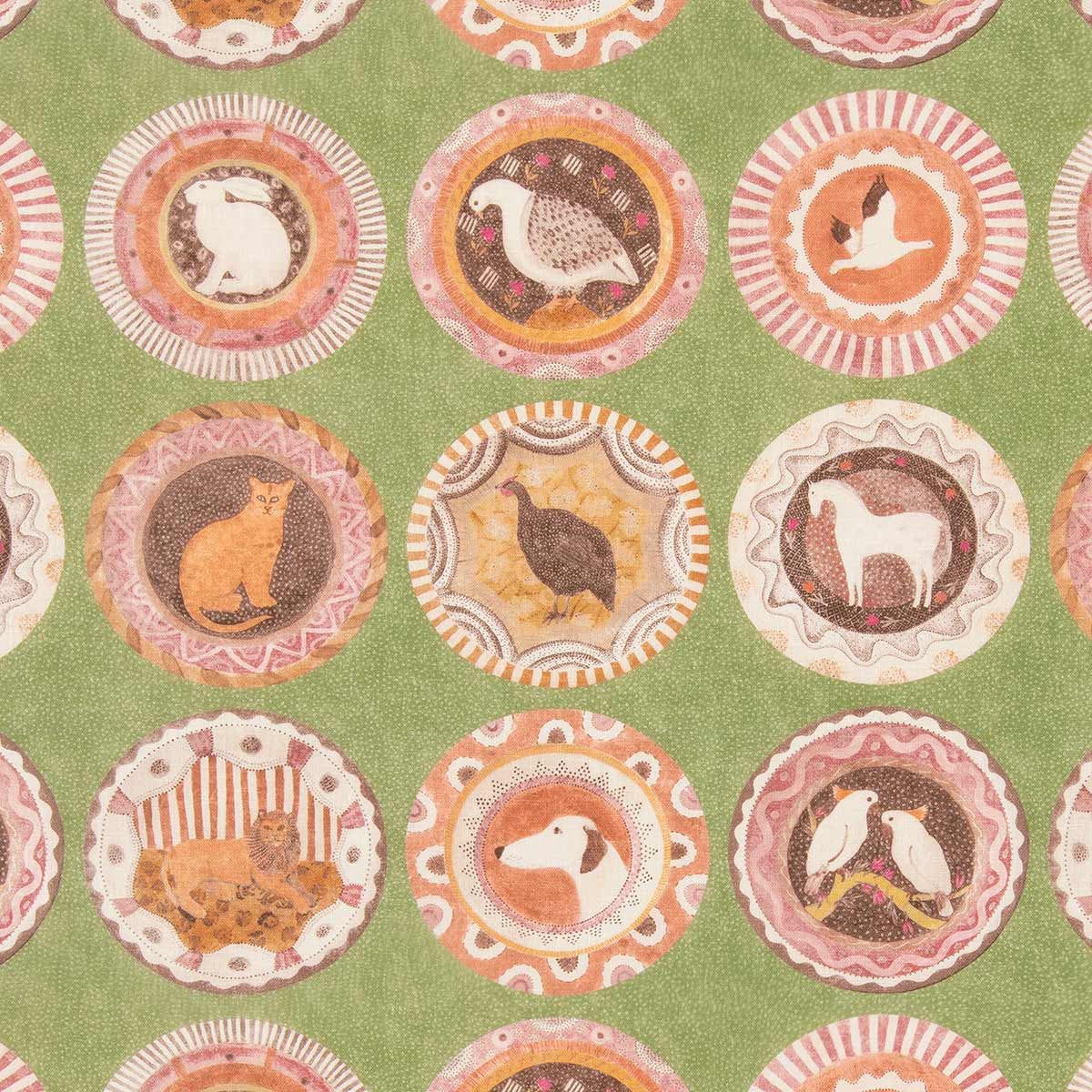 Robina's Dinner Party Fabric - GP&J Baker