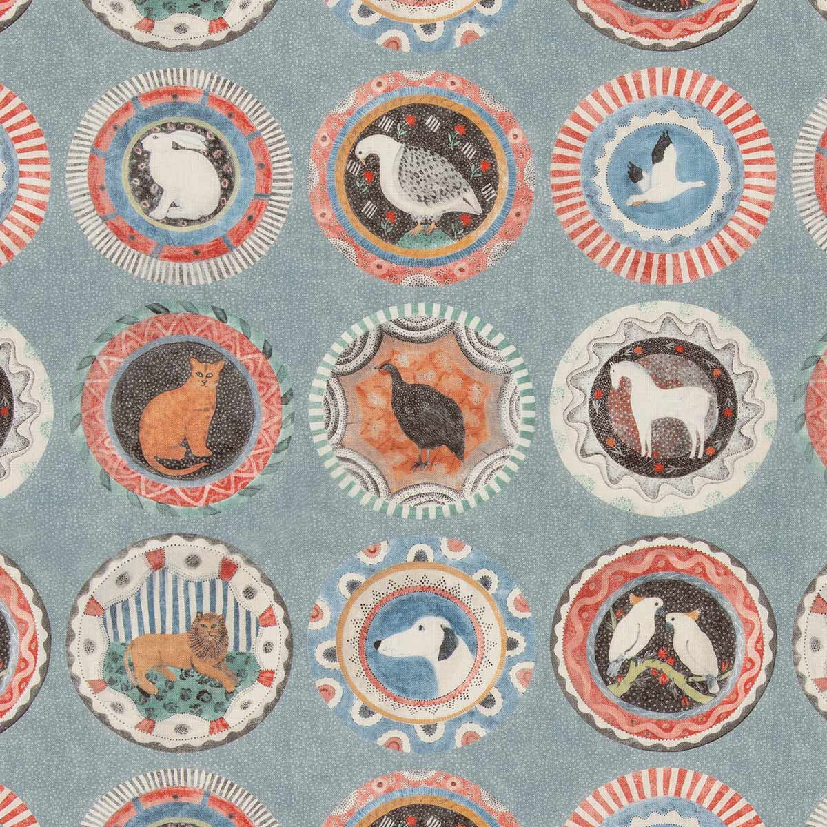 Robina's Dinner Party Fabric - GP&J Baker