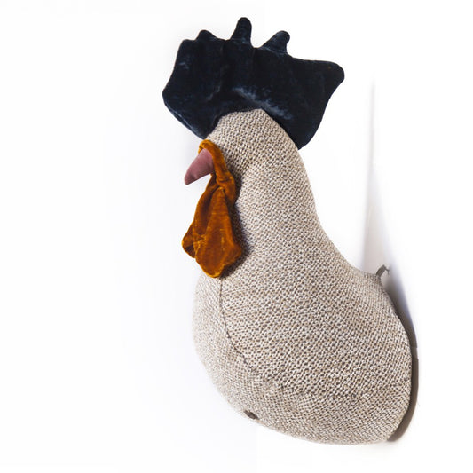 Softhead Rooster Chicken wall mounted decor