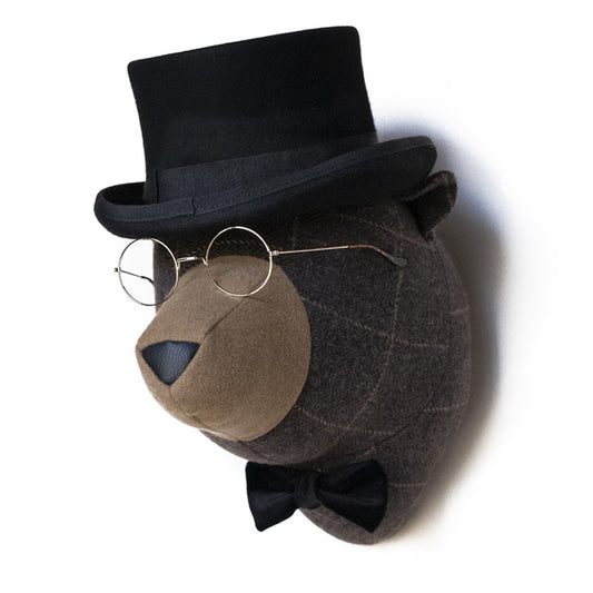 Softheads wallmounted imitation bear Marcelo