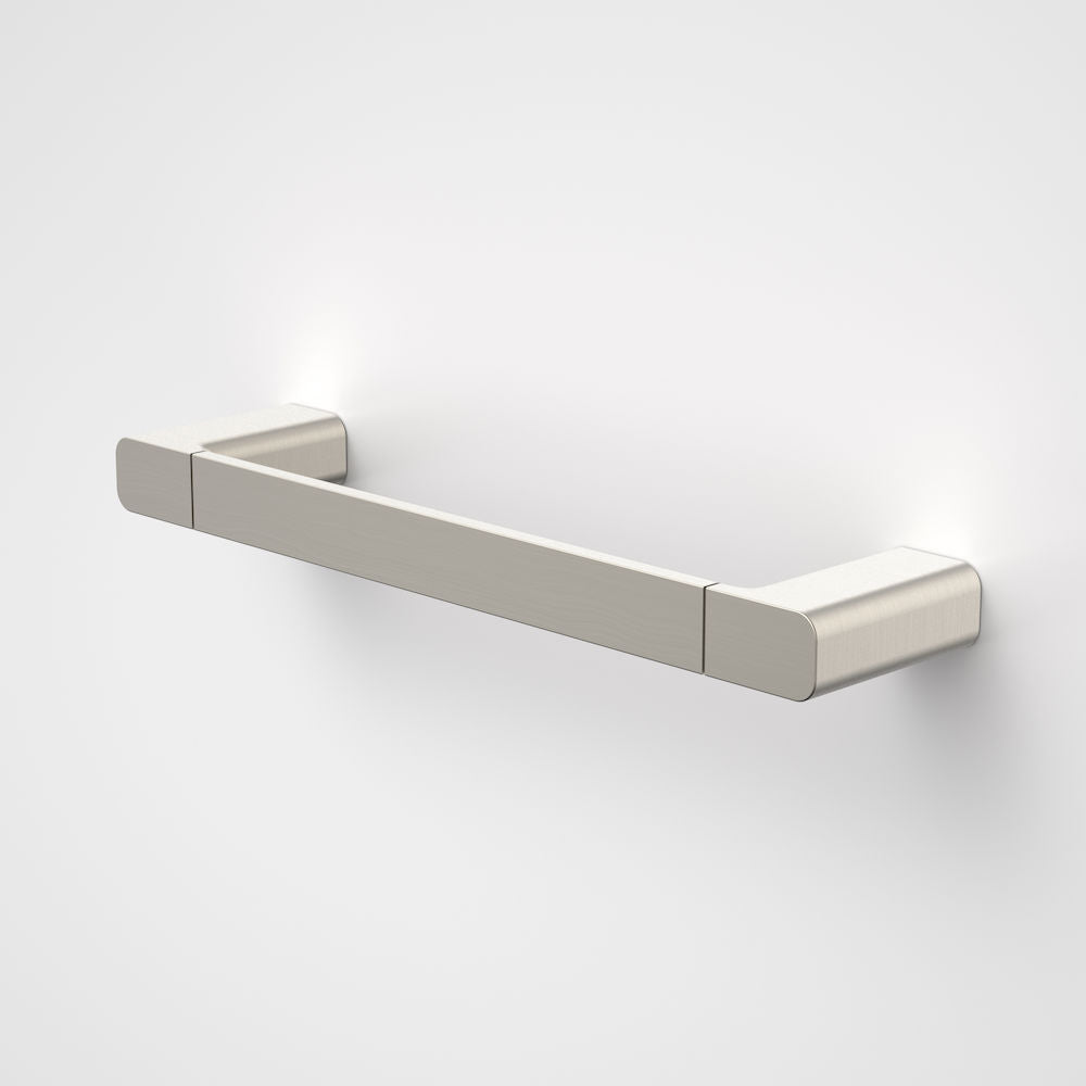Caroma Luna Hand Towel Rail Holder in brushed nickel