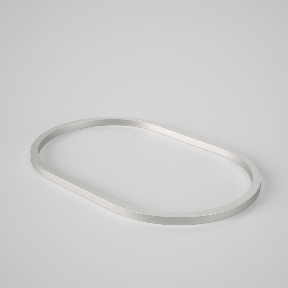 Liano II 530mm pill dress ring in brushed nickel