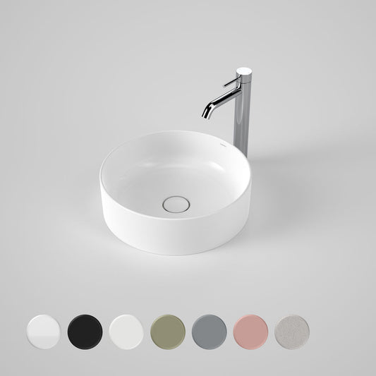 Liano II 400mm Above Counter Basin - White Gloss