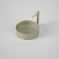 Liano II 400mm above counter basin in matte green