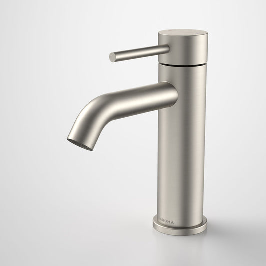 Liano II Basin Mixer in Brushed Nickel form Caroma