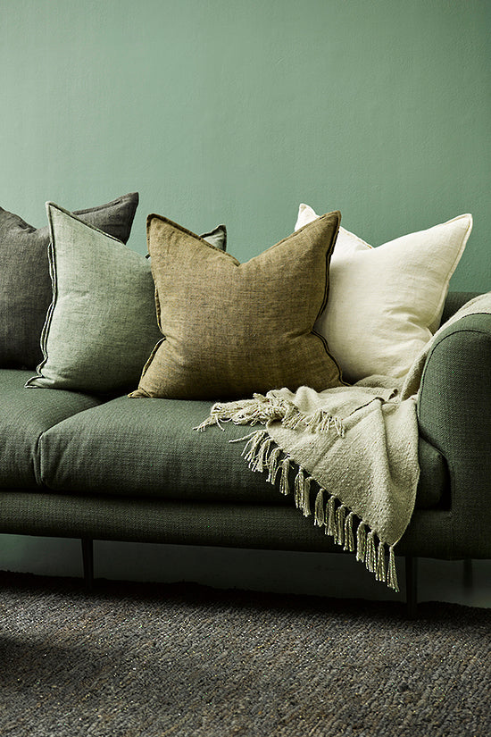 Arcadia Linen Cushion from Baya - 12 colours