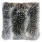 Luxury imitation fur cushion , Alaskan Wolf by Heirloom for New Zealand interiors