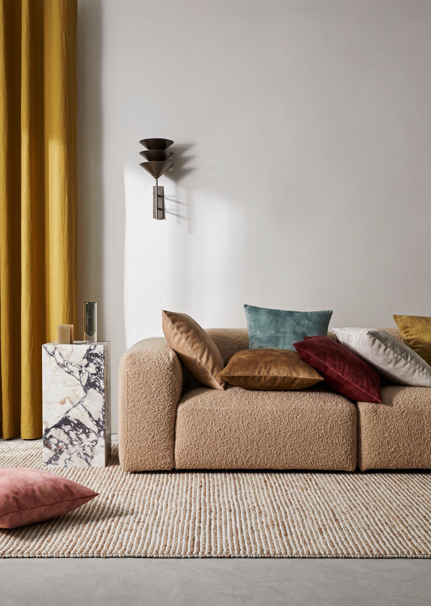 Fabio Boucle Fabric from Warwick Fabrics