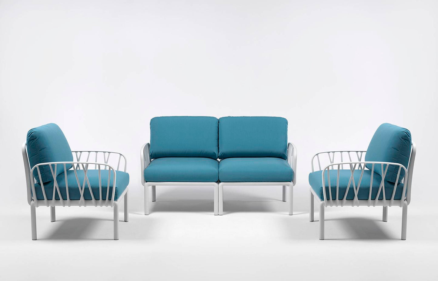 Nardi Komodo Two Seater Outdoor Sofa - Adriatic Teal