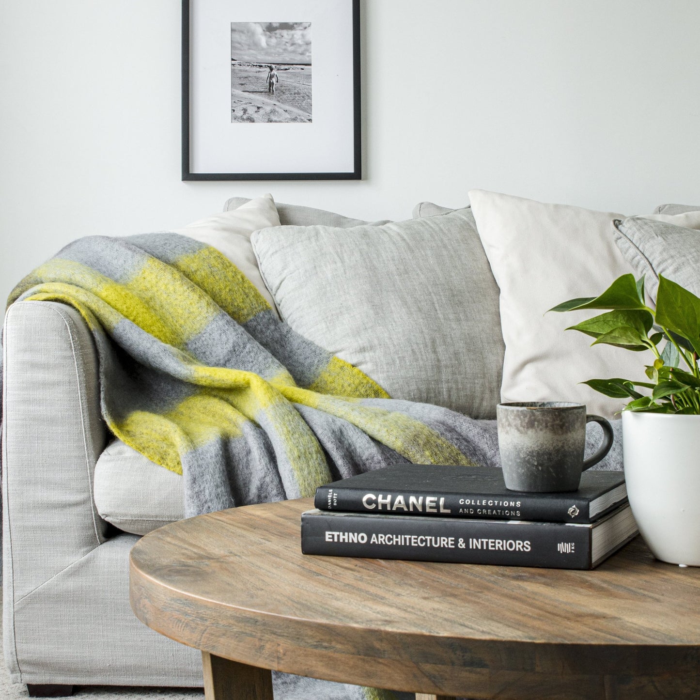Luxury Mohair Throw - Mt Iron