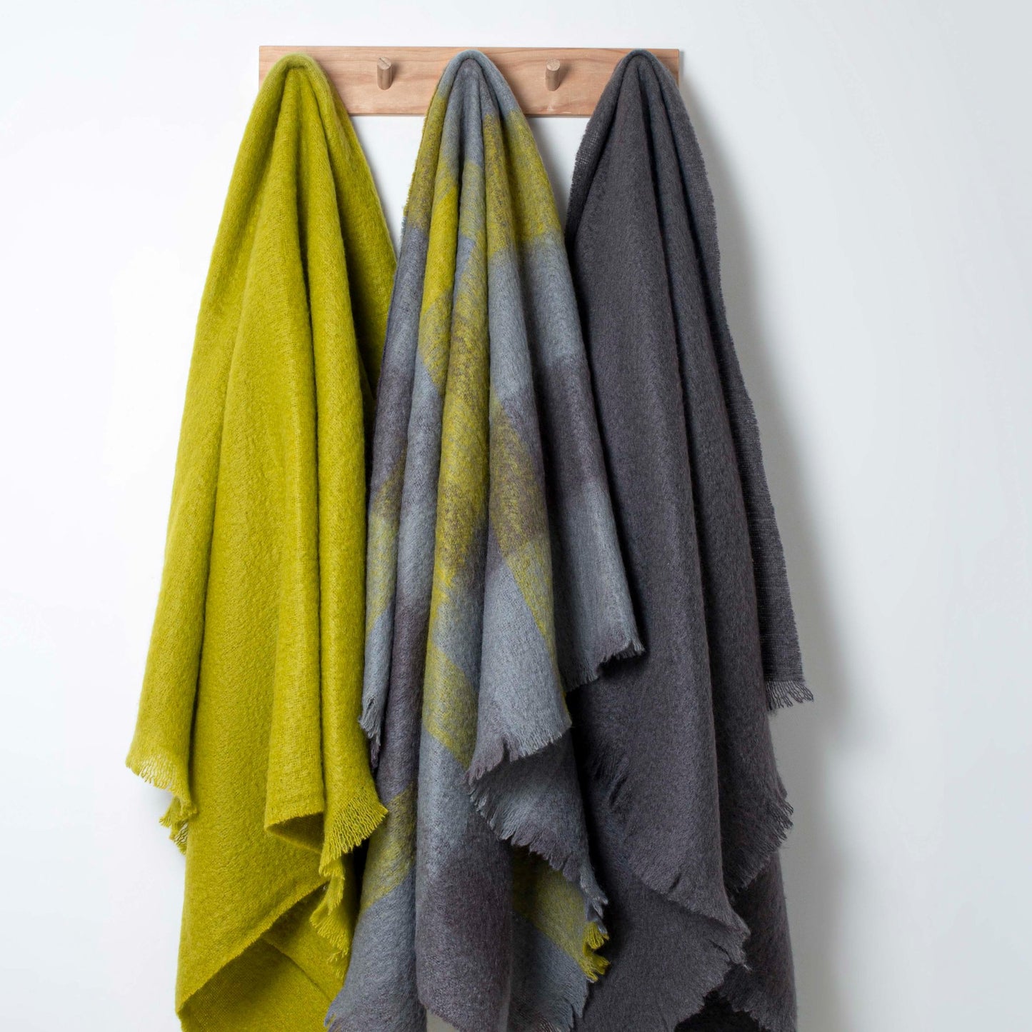 Luxury Mohair Throw - Mt Iron