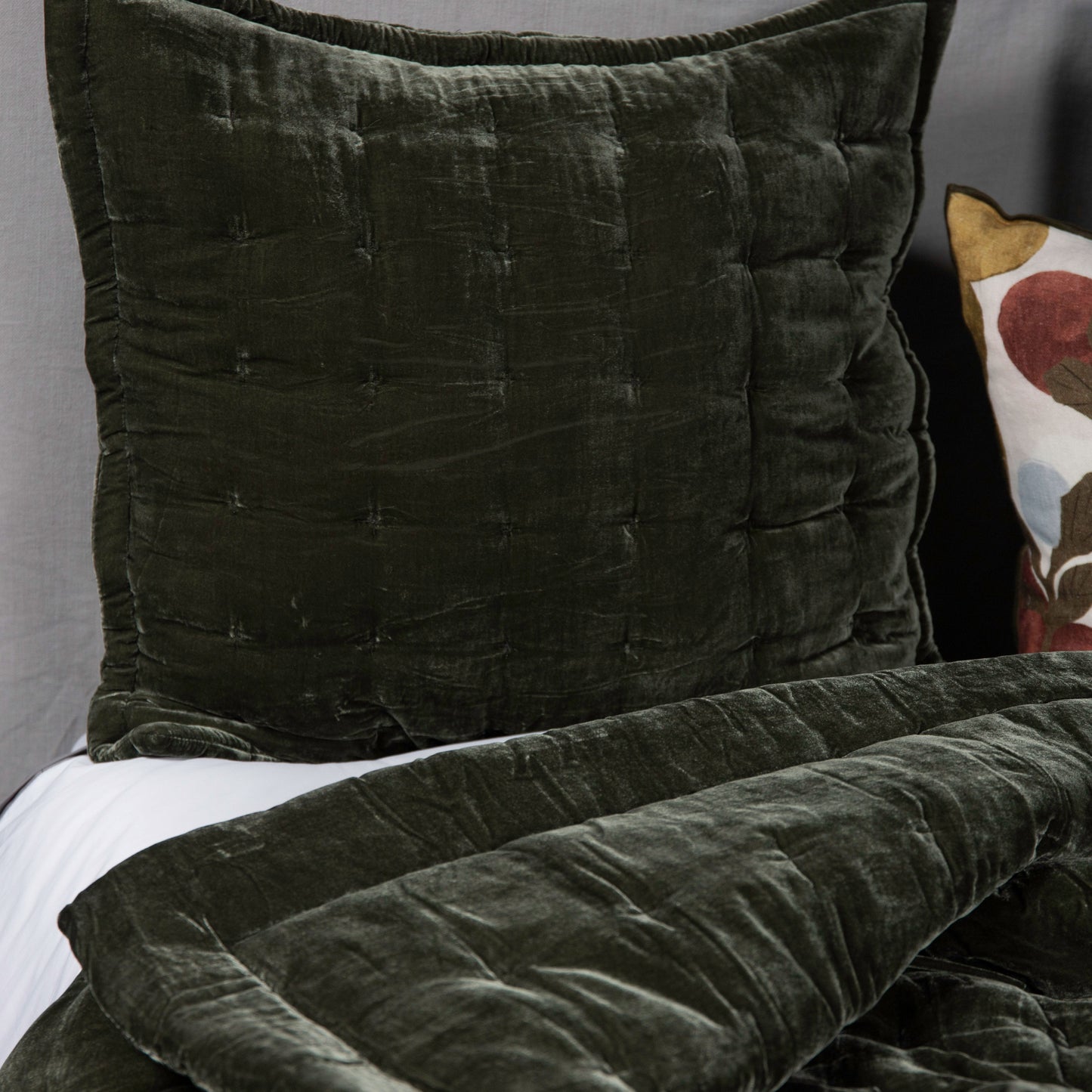 Pin Velvet Comforter from Seneca