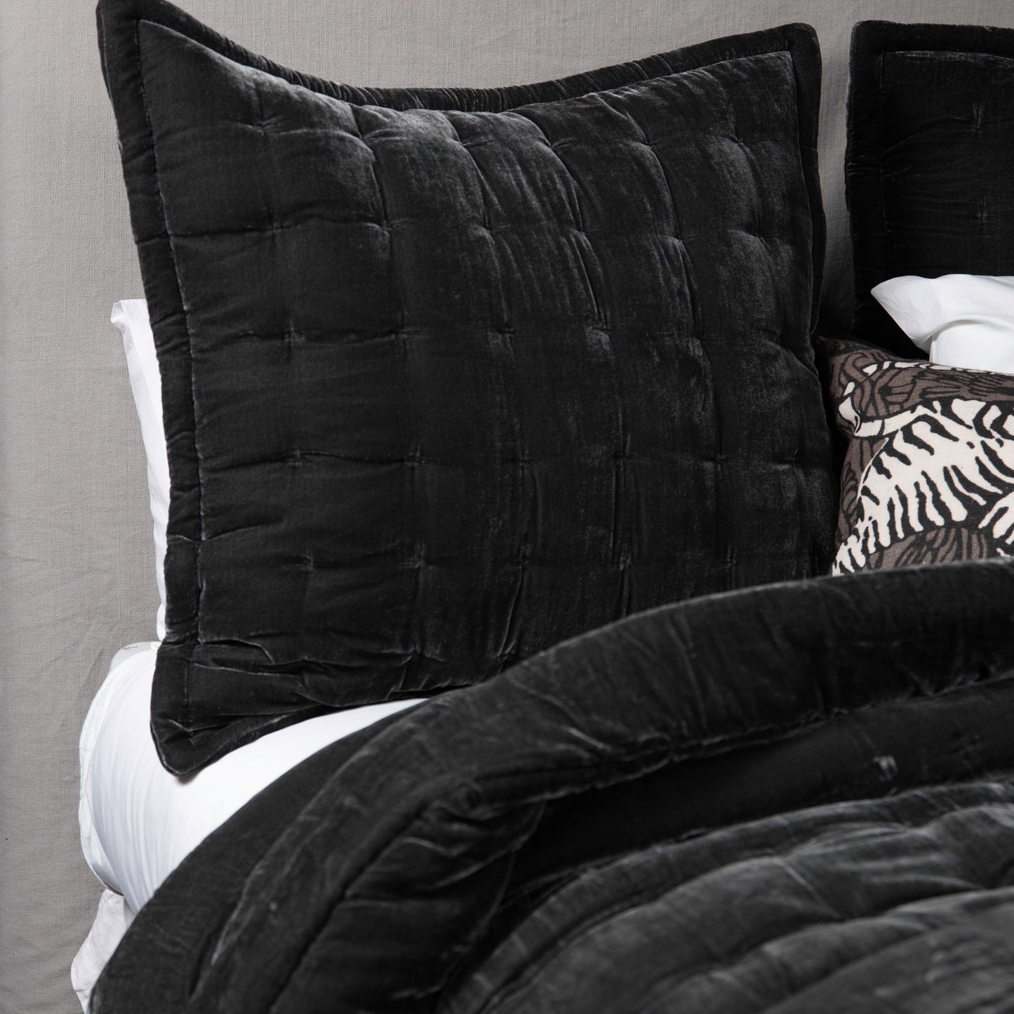 Pin Velvet Comforter from Seneca